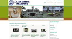 Desktop Screenshot of jvjaincollege.com